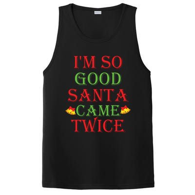 Inappropriate Christmas Funny Xmas Party Gift PosiCharge Competitor Tank