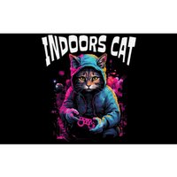 Indoors Cat Gamer Hoodie Bumper Sticker