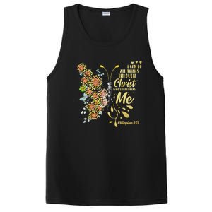 I Cancute Giftdo All Things Through Jesus Who Strengthens Me Cool Gift PosiCharge Competitor Tank