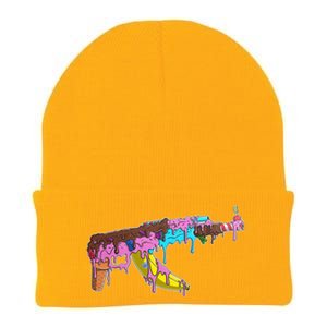 Ice Cream Gun AK47 Knit Cap Winter Beanie