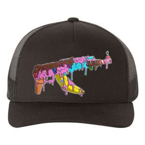 Ice Cream Gun AK47 Yupoong Adult 5-Panel Trucker Hat