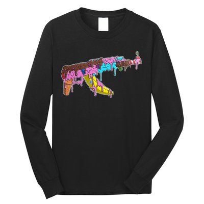 Ice Cream Gun AK47 Long Sleeve Shirt