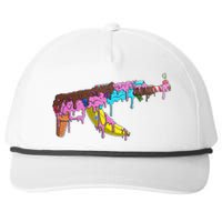 Ice Cream Gun AK47 Snapback Five-Panel Rope Hat