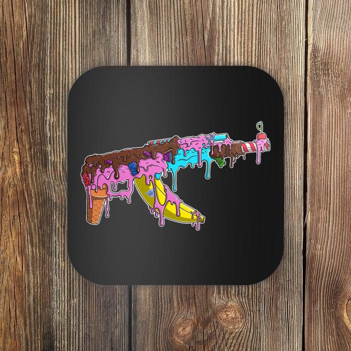 Ice Cream Gun AK47 Coaster