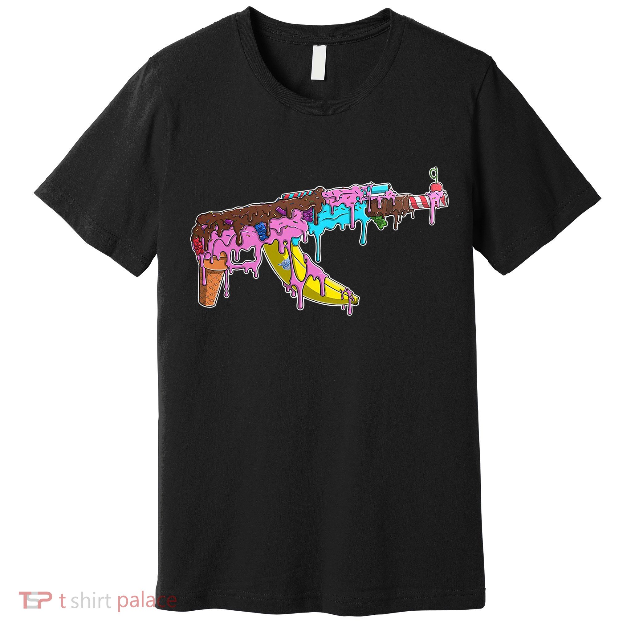 Ice Cream Gun AK47 Premium T-Shirt