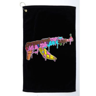 Ice Cream Gun AK47 Golf Towel