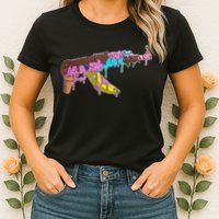 Ice Cream Gun AK47 Womens T-Shirt