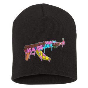 Ice Cream Gun AK47 Short Acrylic Beanie