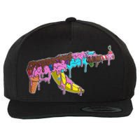 Ice Cream Gun AK47 Wool Snapback Cap