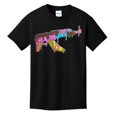 Ice Cream Gun AK47 Kids T-Shirt