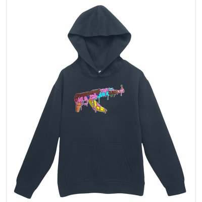 Ice Cream Gun AK47 Urban Pullover Hoodie