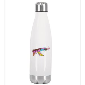 Ice Cream Gun AK47 Stainless Steel Insulated Water Bottle