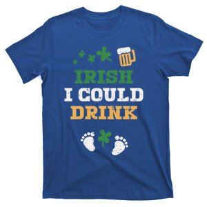 I Could Gift Pregnancy Announcet St Patricks Gift T-Shirt