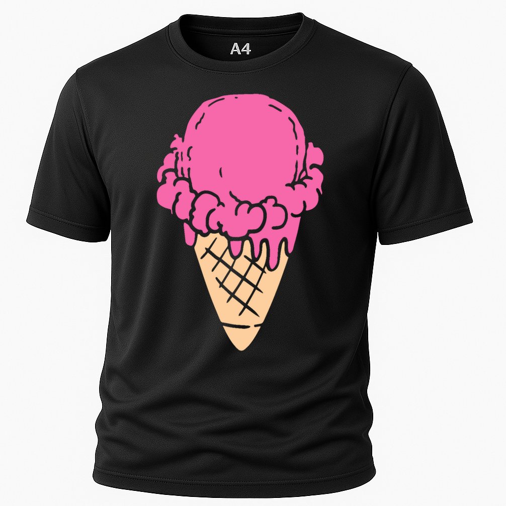 Ice Cream Gift Cooling Performance Crew T-Shirt