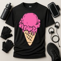 Ice Cream Gift Cooling Performance Crew T-Shirt