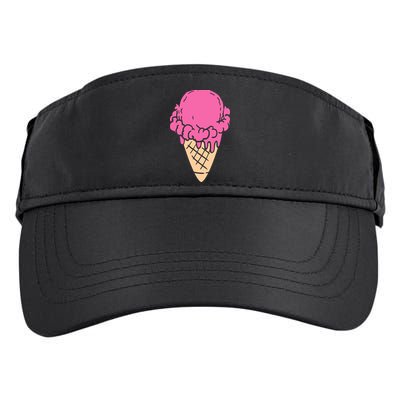 Ice Cream Gift Adult Drive Performance Visor