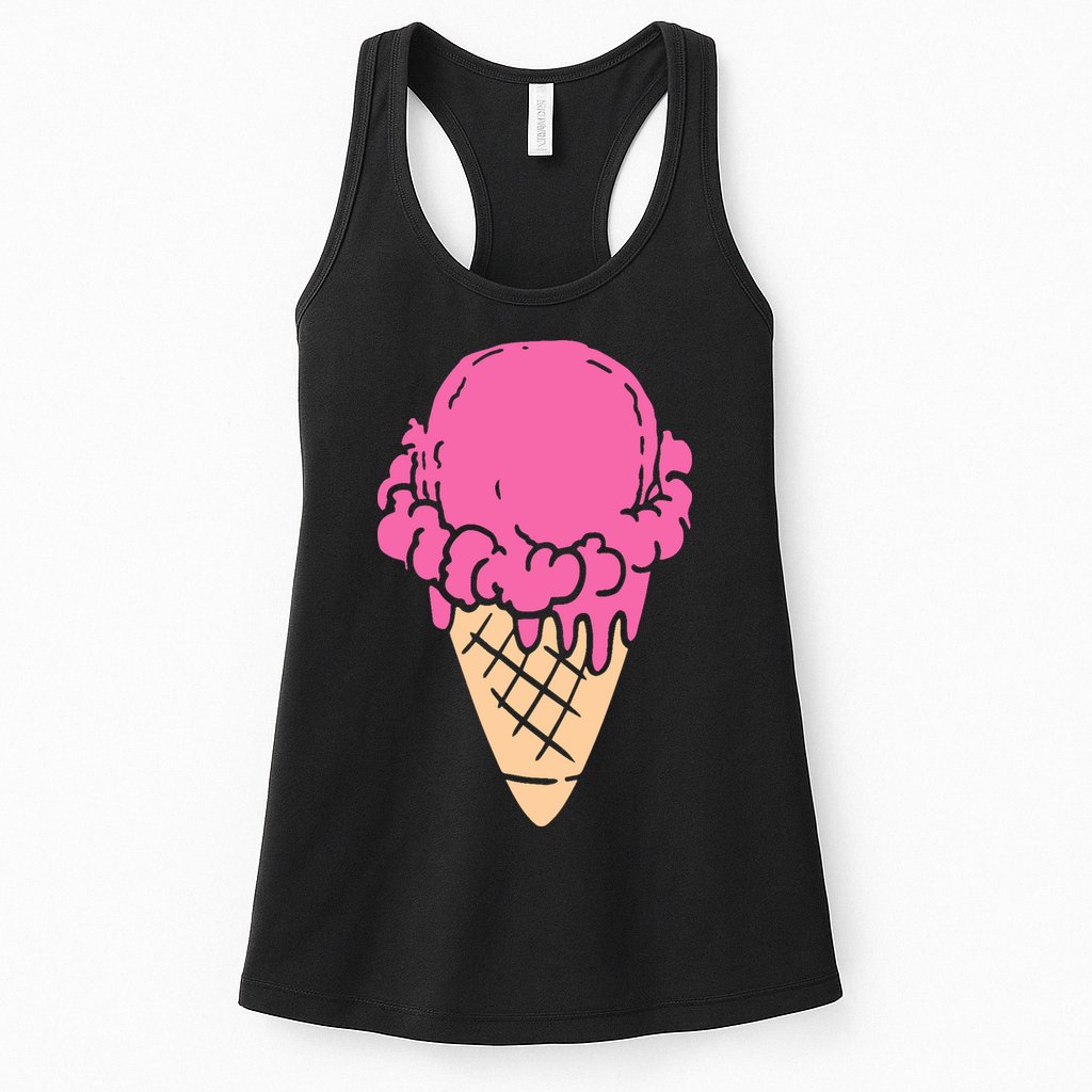 Ice Cream Gift Womens Tank Top