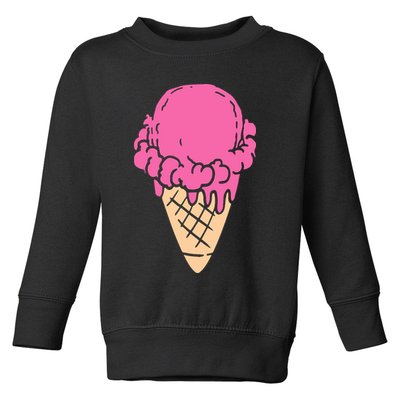 Ice Cream Gift Toddler Sweatshirt