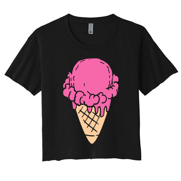 Ice Cream Gift Crop Top