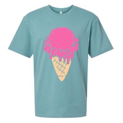 Ice Cream Gift Sueded Cloud Jersey T-Shirt