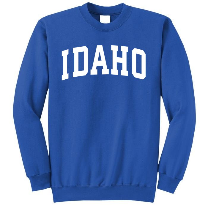 Idaho Crewneck Gift Sports College Style State Funny Gift Sweatshirt