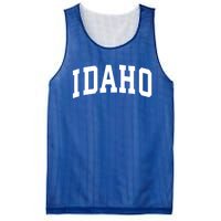 Idaho Crewneck Gift Sports College Style State Funny Gift Mesh Reversible Basketball Jersey Tank