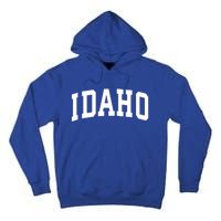 Idaho Crewneck Gift Sports College Style State Funny Gift Tall Hoodie