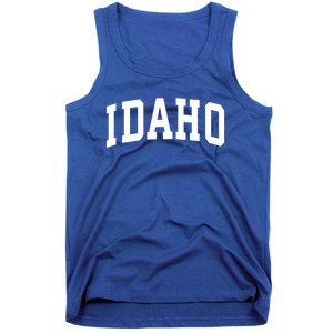 Idaho Crewneck Gift Sports College Style State Funny Gift Tank Top