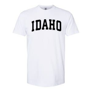 Idaho Crewneck Gift Sports College Style State Funny Gift Softstyle CVC T-Shirt