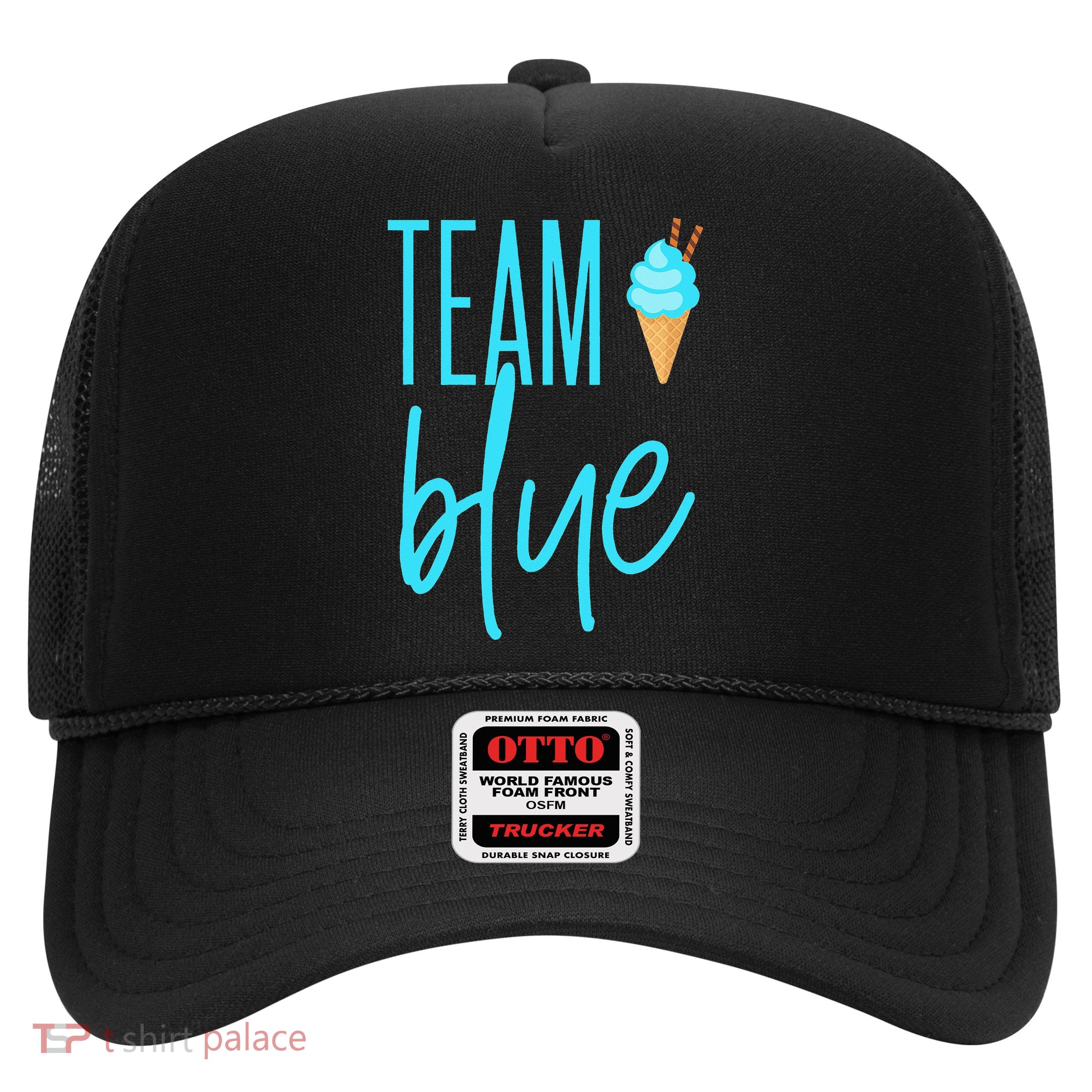Ice Cream gender reveal - Team Blue keeper of the gender Trucker Hat