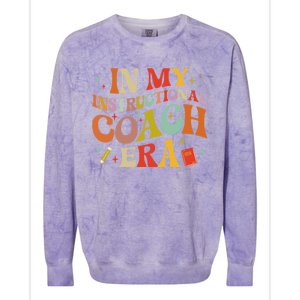 Instructional Coach Gift For Academic Specialist Colorblast Crewneck Sweatshirt