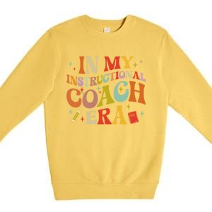 Instructional Coach Gift For Academic Specialist Premium Crewneck Sweatshirt