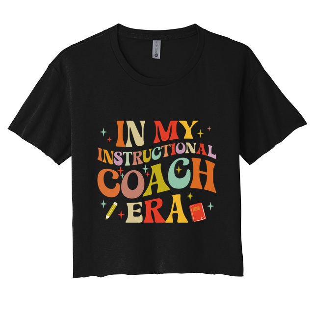 Instructional Coach Gift For Academic Specialist Women's Crop Top Tee