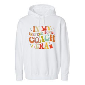 Instructional Coach Gift For Academic Specialist Garment-Dyed Fleece Hoodie