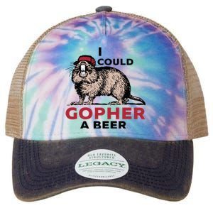 I Could Gopher A Beer Legacy Tie Dye Trucker Hat