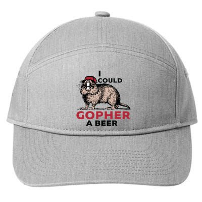 I Could Gopher A Beer 7-Panel Snapback Hat