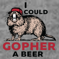 I Could Gopher A Beer 7-Panel Snapback Hat