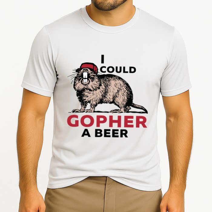 I Could Gopher A Beer Performance Shirt