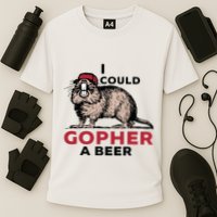 I Could Gopher A Beer Performance Shirt