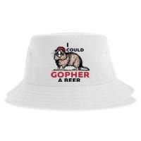 I Could Gopher A Beer Sustainable Bucket Hat