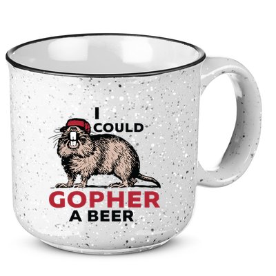 I Could Gopher A Beer 15oz Campfire Ceramic Mug