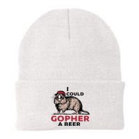 I Could Gopher A Beer Knit Cap Winter Beanie