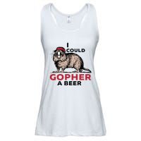 I Could Gopher A Beer Ladies Essential Flowy Tank