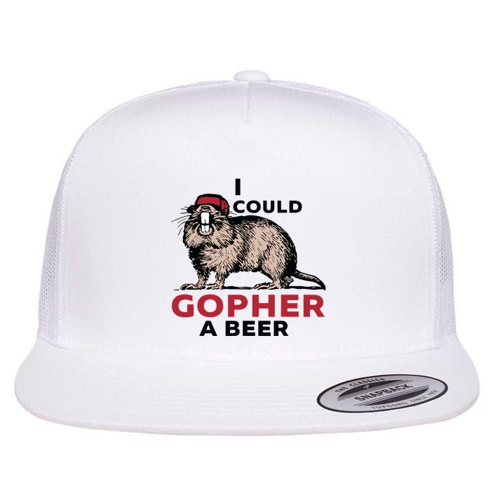 I Could Gopher A Beer Flatbill Hat