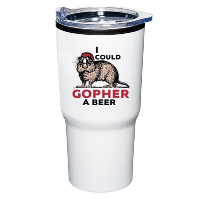 I Could Gopher A Beer Tumbler