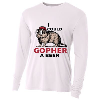I Could Gopher A Beer Cooling Performance Long Sleeve Crew