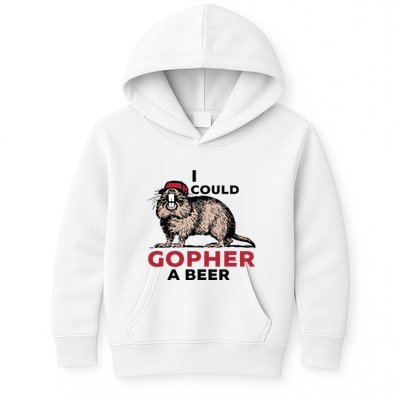 I Could Gopher A Beer Kids Hoodie