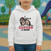 I Could Gopher A Beer Kids Hoodie