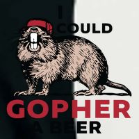 I Could Gopher A Beer Infant Baby Jersey Bodysuit