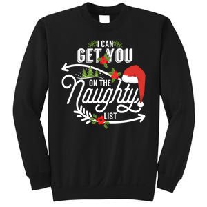 I Can Get You On Santa Naughty List Funny Christmas Gifts Sweatshirt